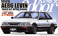 Fujimi 1/24 Toyota AE86 Levin 2 door Late Ver. Plastic Model