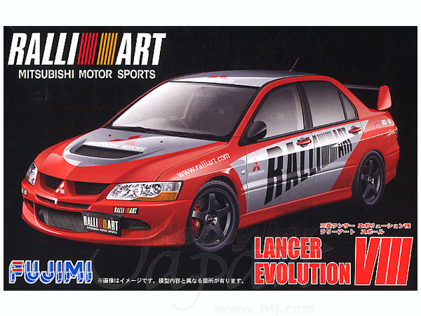 Fujimi 1/24 Mitsubishi Lancer Evolution VIII Ralliart