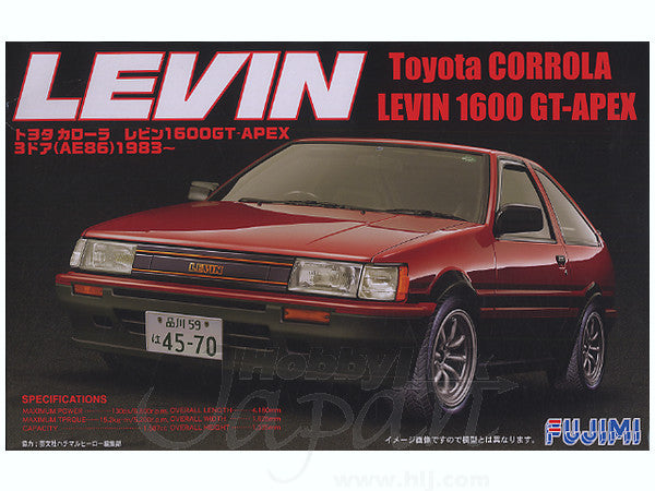 Fujimi 1/24 Toyota AE86 Levin '83