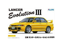 Fujimi 1/24 Mitsubishi Lancer Evolution III GSR w/ Window Frame Masking | 4968728039176