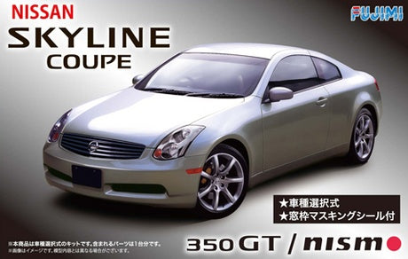 Fujimi 1/24 Nissan V35 Skyline Coupe 350GT Nismo convertible kit w/Window Frame Masking Seal