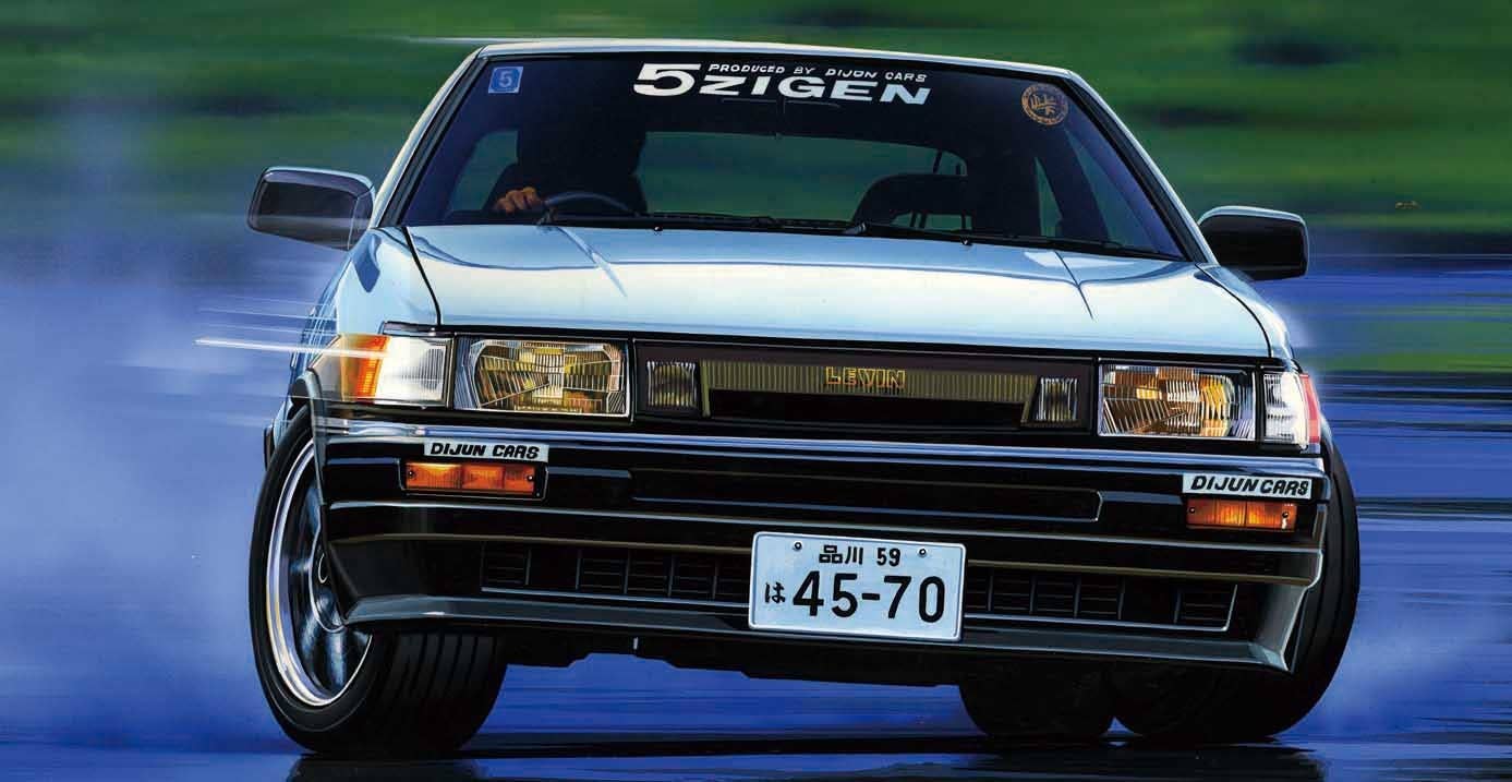 Fujimi 1/24 	Toyoya AE86 Levin | 4968728046761
