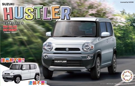Fujimi 1/24 Suzuki Hustler (Pure White Pearl)