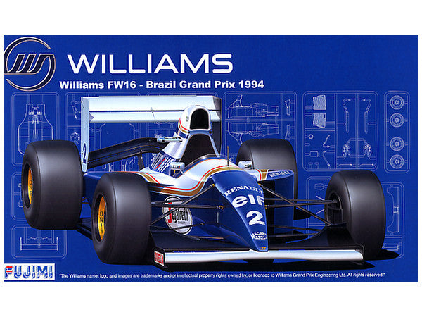 Fujimi 1/20 Williams FW16 Brazil GP 1994