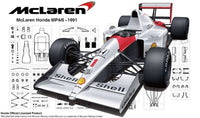 Fujimi 1/20 McLaren Honda MP4/6 (Japan GP/San Marino GP/Brazil GP) | 4968728092133