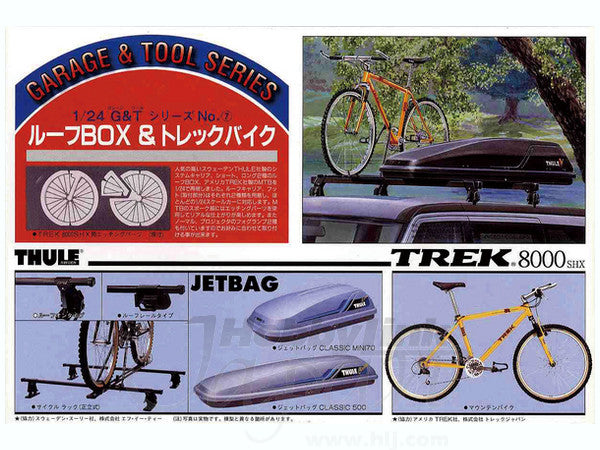 Fujimi 1/24 Roof Box & Trekking Bike
