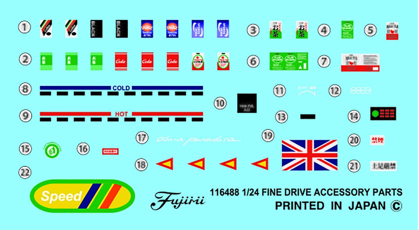Fujimi Accessory Parts