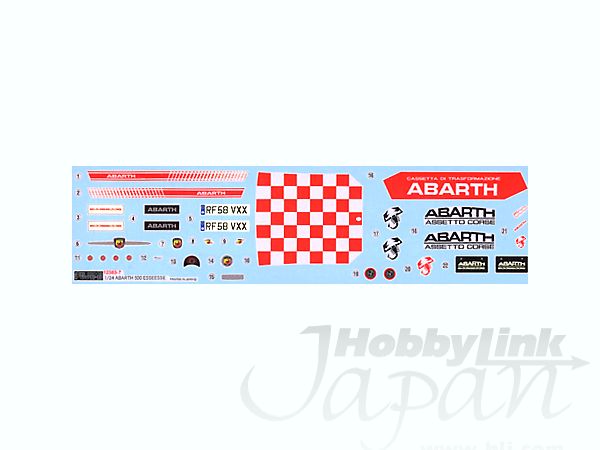 Fujimi 1/24 Abarth 500 ESSEESE