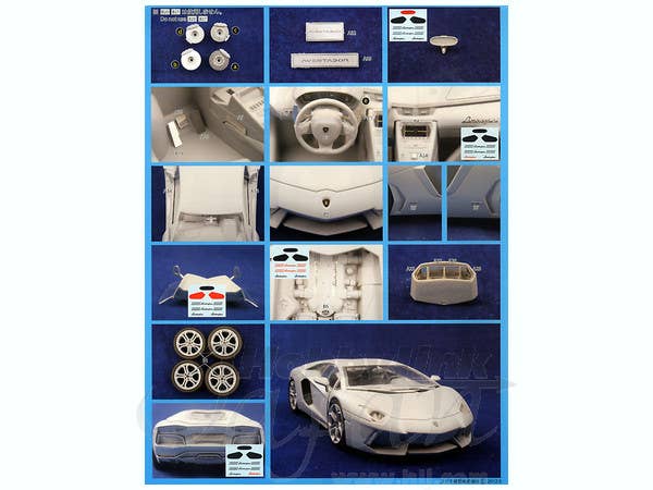 Fujimi 1/24 RS-71 Lamborghini Aventador LP700-4 Deluxe with Etching parts | 4968728125589