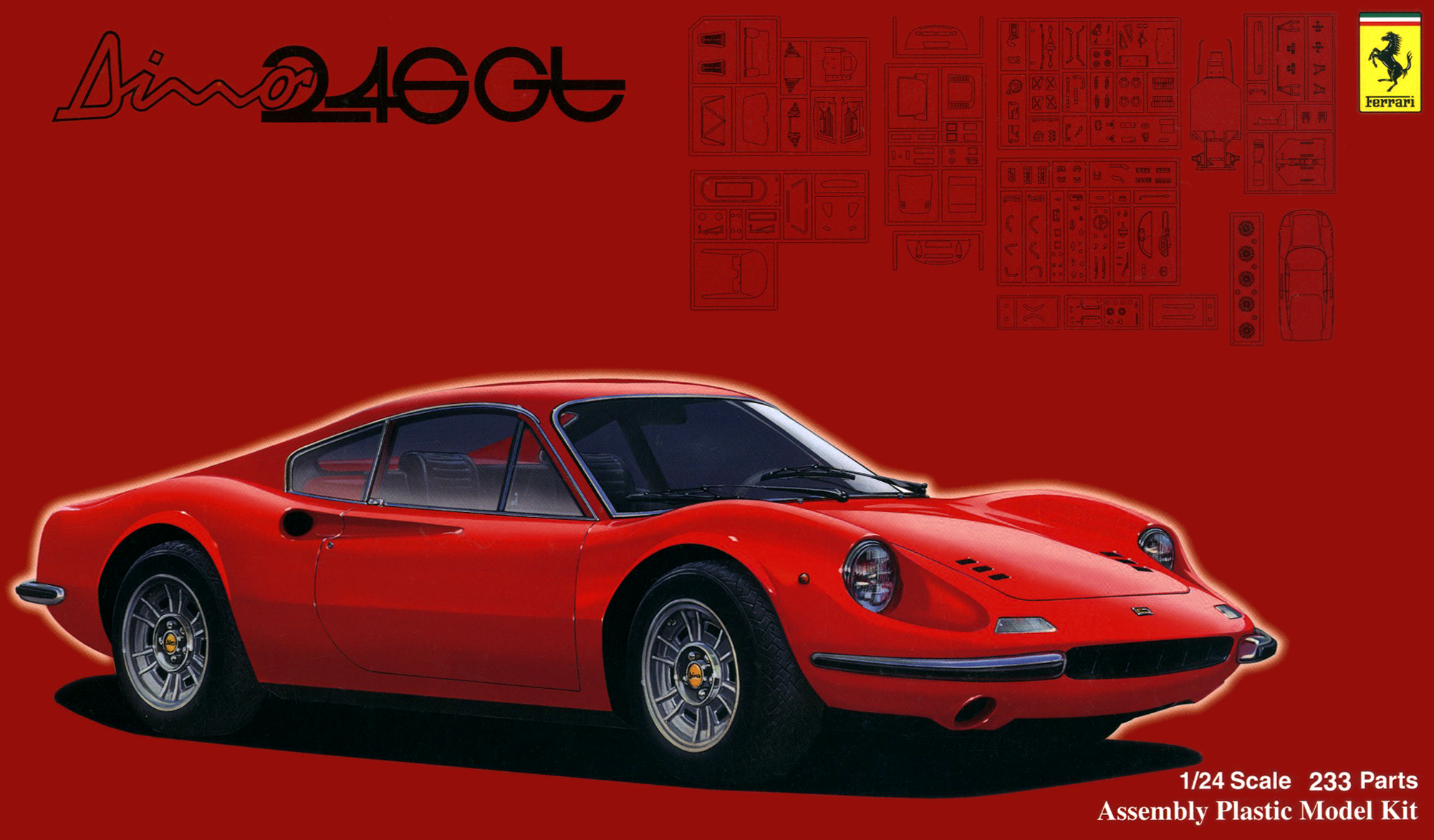 Fujimi Ferrari Dino 246GT Early Production/Late Production