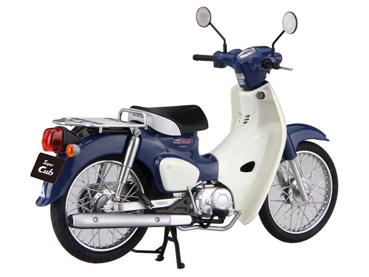 Fujimi 1/12 Honda Super Cub110 (Urbane Denim Blue Metallic) | 4968728141794