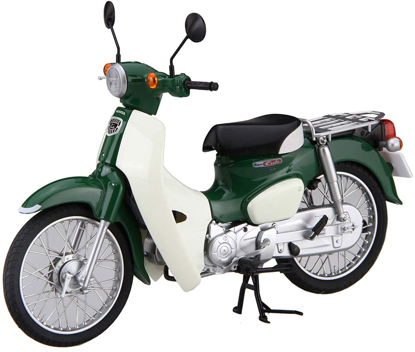 Fujimi 1/12 Honda Super Cub110 (Tasmania Green Metallic) | 4968728141800