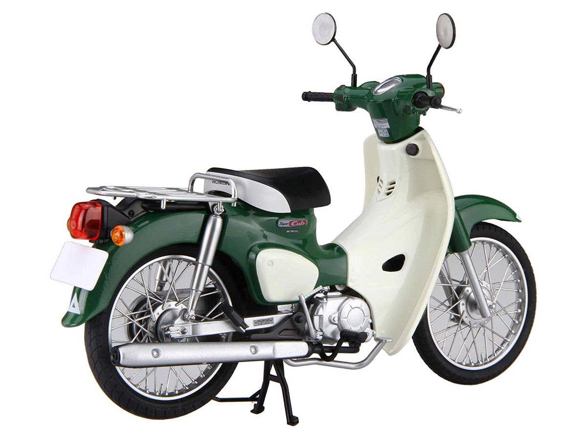 Fujimi 1/12 Honda Super Cub110 (Tasmania Green Metallic) | 4968728141800