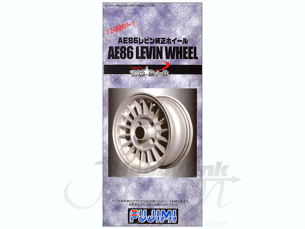 Fujimi 1/24 The Wheel Series (No.62) AE86 LEVIN Wheel & Tire Set 17 inch