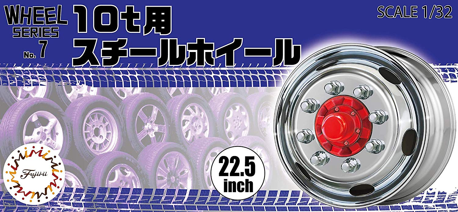Fujimi Steel Wheel for 10t 22.5 inch | 4968728193489
