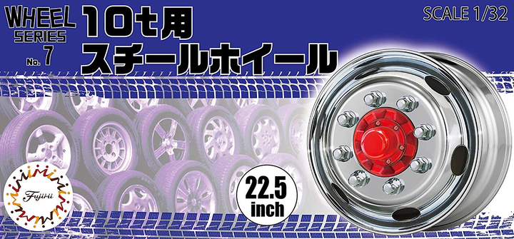 Fujimi Steel Wheel for 10t 22.5 inch | 4968728193489