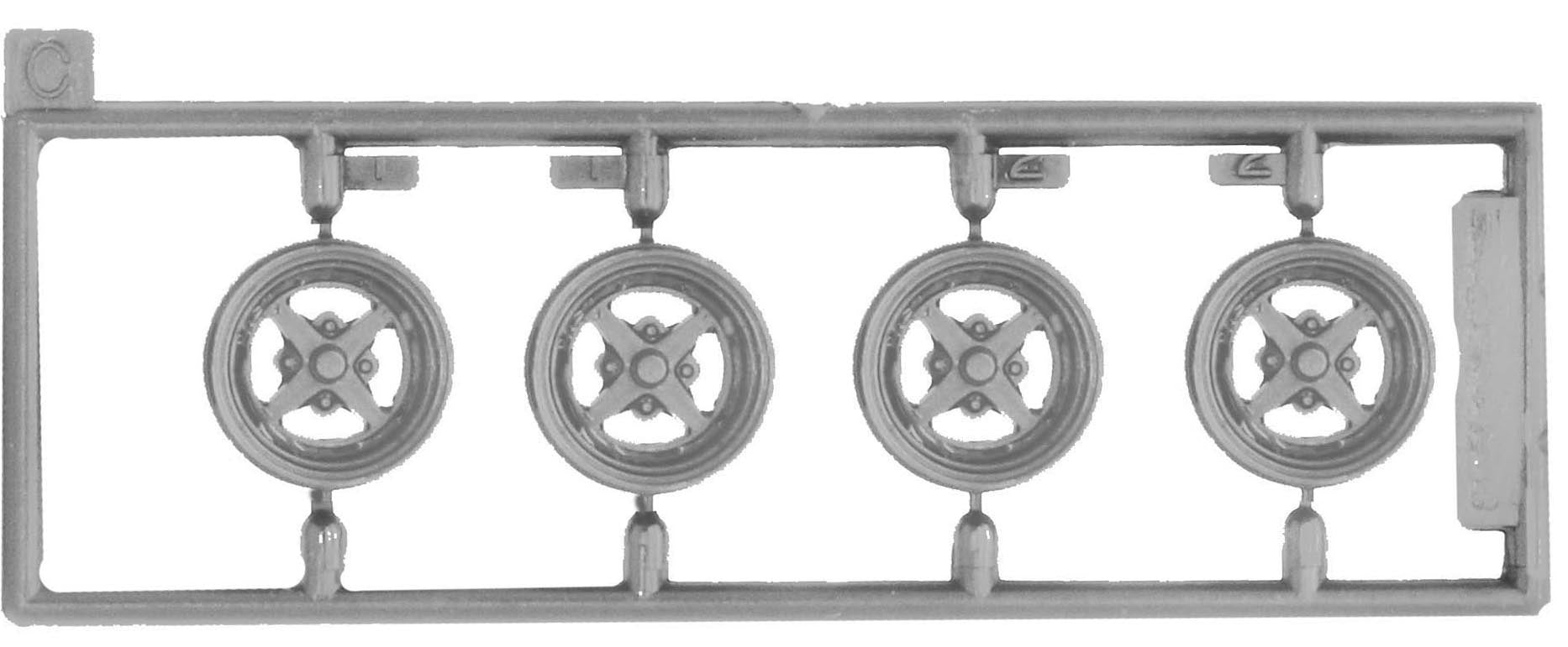 Fujimi 1/24 Wheel Series (No.106) Work Equip 14 inch