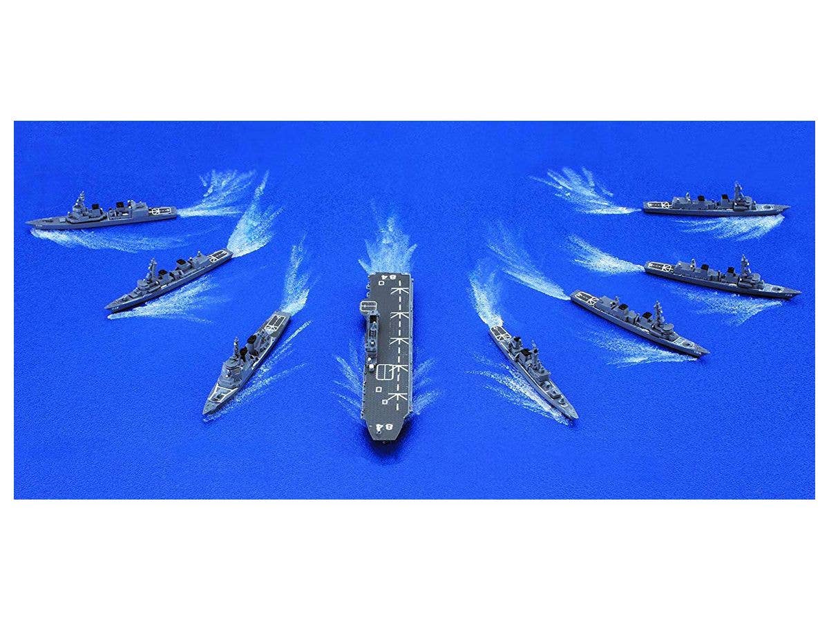 Fujimi 1/3000 Gunkan Warship Series 33 JMSDF Escort Flotilla 4 | 4968728401607