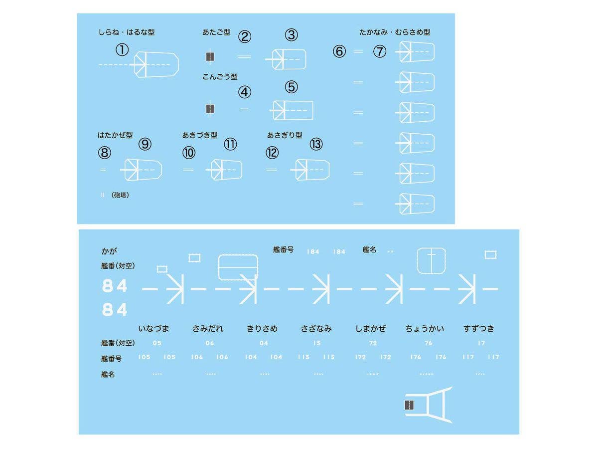 Fujimi 1/3000 Gunkan Warship Series 33 JMSDF Escort Flotilla 4 | 4968728401607