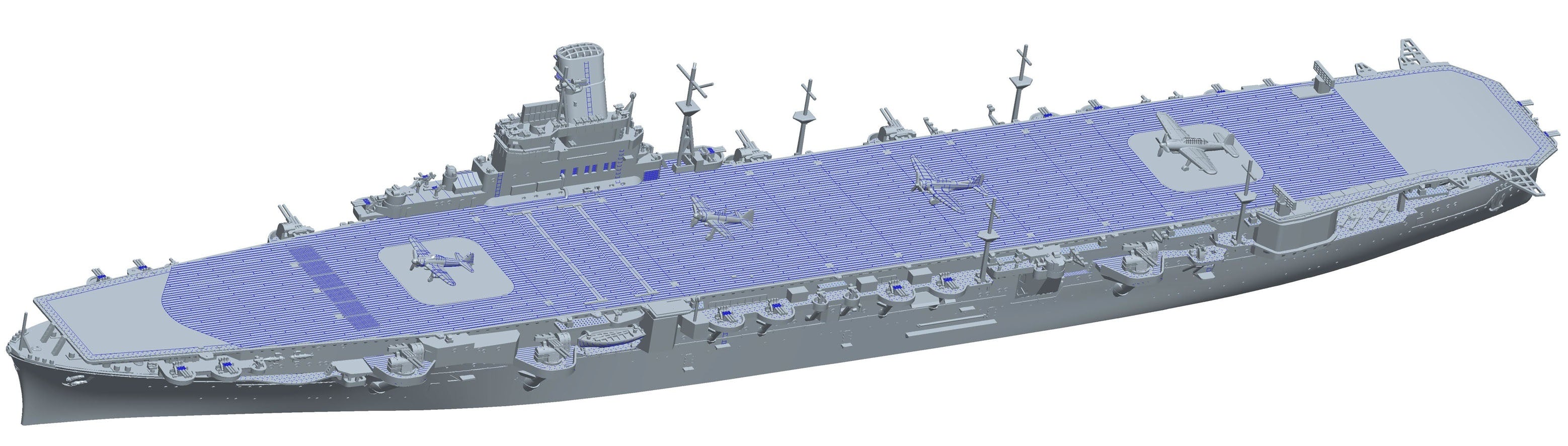 Fujimi 1/700 IJN Aircraft Carrier Hiyo 1944