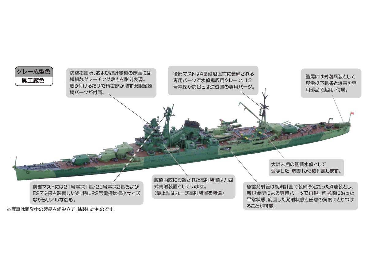 Fujimi 1/700 IJN Heavy Cruiser Ibuki | 4968728433011