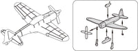 Fujimi 1/700 IJN Carrier-Based Aircrft Set 3 (Late) | 4968728433325