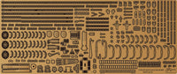 Fujimi 1/700 Photo-Etched Parts Set for IJN Light Cruiser Kuma | 4968728460833