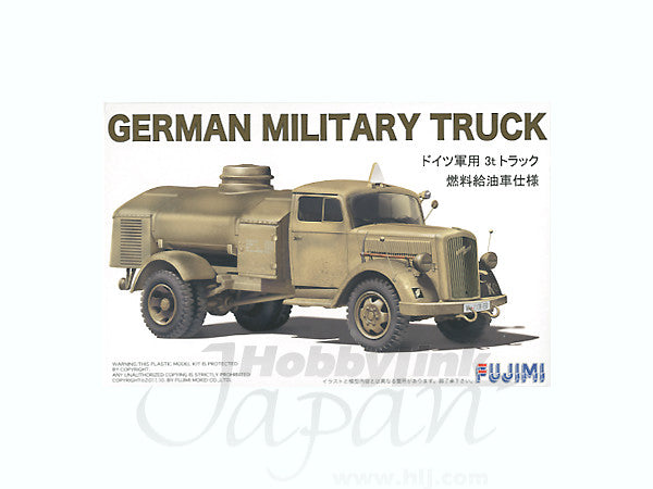 Fujimi 1/72 ML5 German Military Truck (Tanker)