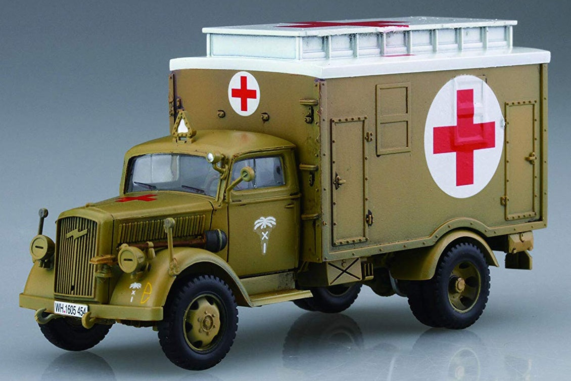 Fujimi German 3ton Truck (Box Type Rescue Vehicle/Refueller)