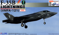 Fujimi F-35B Lightning II (VMFA-121) Special Edition (w/ Painted Pedestal) | 4968728723228