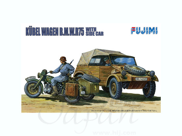 Fujimi German Kubelwagen & Sidecar
