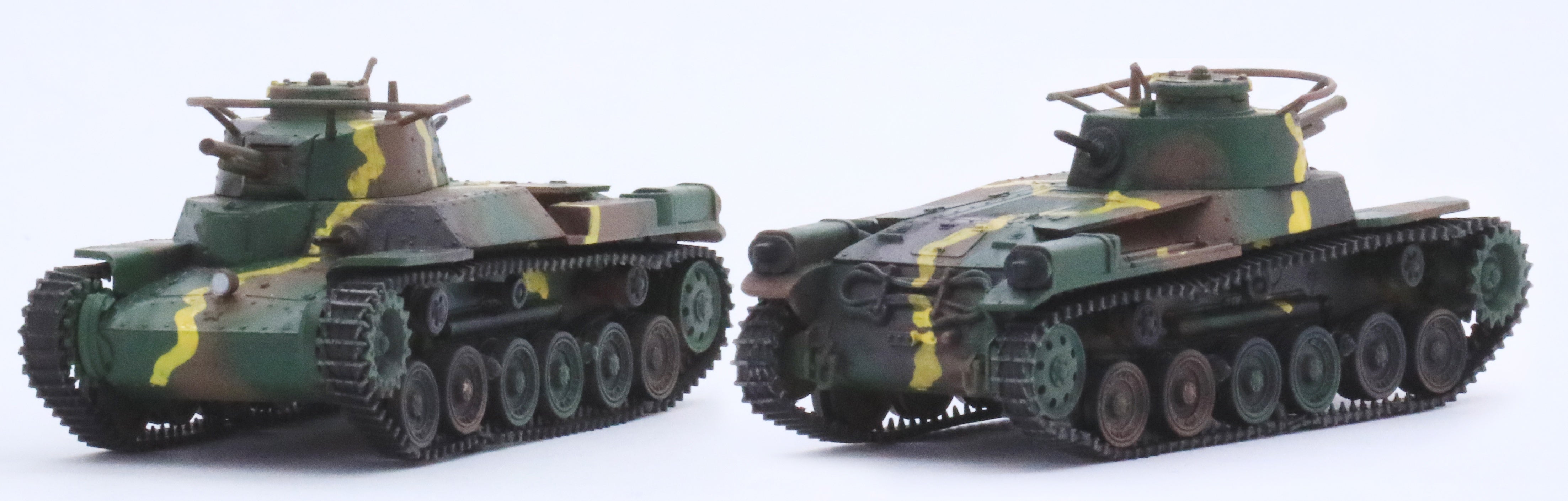 Fujimi Middle Tank Type 97 Chi-Ha (Set of 2) Special Version (w/Japanese Infantry)