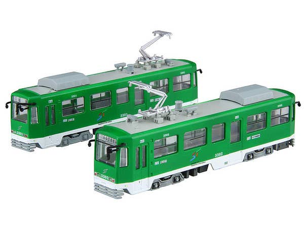 Fujimi 1/150 Sapporo City Transportation Bureau Type 3300 (2-Car Set) (Unassembled Kit) | 4968728910277