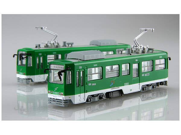 Fujimi 1/150 Sapporo City Transportation Bureau Type 3300 (2-Car Set) (Unassembled Kit) | 4968728910277