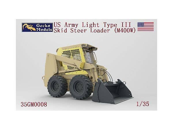 Gecko 1/35 US Army Light Type III Skid Steer Loader (M400W) | 4892667350088