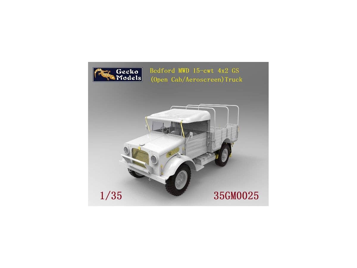 Gecko 1/35 Bedford MWD 15-cwt 4x2 GS Truck | 4892667350255