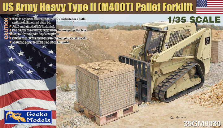 Gecko 1/35 US Army Heavy Type II (M400T) Pallet Forklifts | 4892667350309