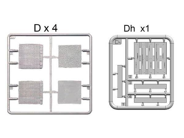 Gecko 1/35 US Army Heavy Type II (M400T) Pallet Forklifts | 4892667350309