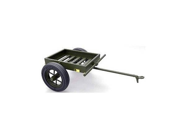 Gecko 1/35 M53 Scooter Cushman w-John Wood M3A4 Utility Hand Cart Mod. 1943 & US Paratroops (Set 1) | 4892667350415