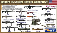 Gecko 1/35 Modern US Soldier Combat Weapon Set | 4892667350828