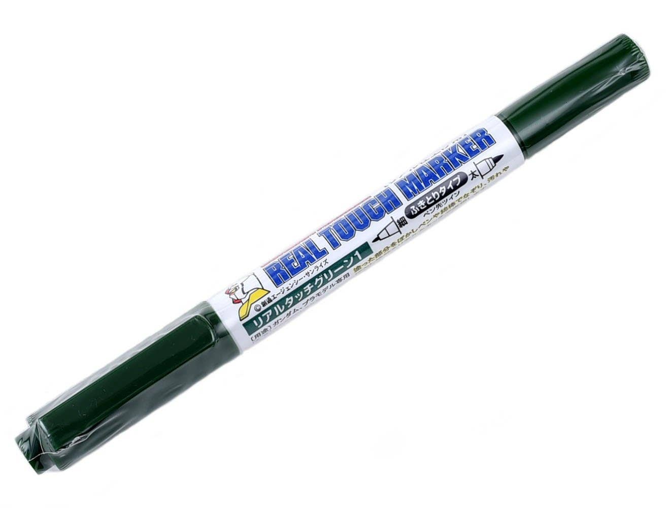 Mr Hobby Gundam Marker Real Touch Green 1 | 4973028035438