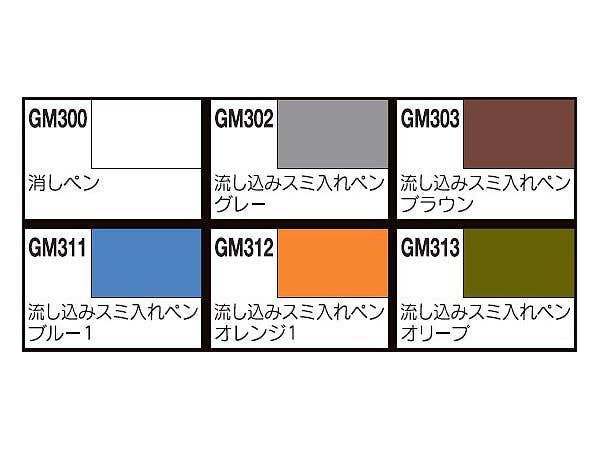 Mr Hobby Gundam Marker Set - Gundam Pouring Marker Set | 4973028505665