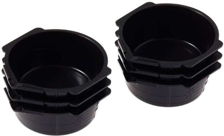Mr Hobby Mr.PAINT CUP BLACK (6PCS) | 4973028737509