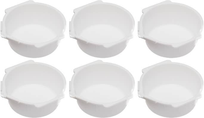 Mr Hobby Mr.PAINT CUP WHITE (6PCS) | 4973028737516