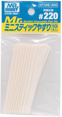 Mr Hobby MR.MINI DISPOSABLE FLAT FILE #220 | 4973028507782