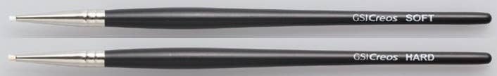 Mr Hobby Mr. Weathering Brush Set Extra Small (Soft & Hard) | 4973028922363