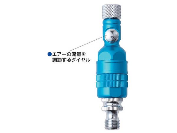 GSI Creos Mr. Hand Grip Type Air Regulator Light | 4973028112672