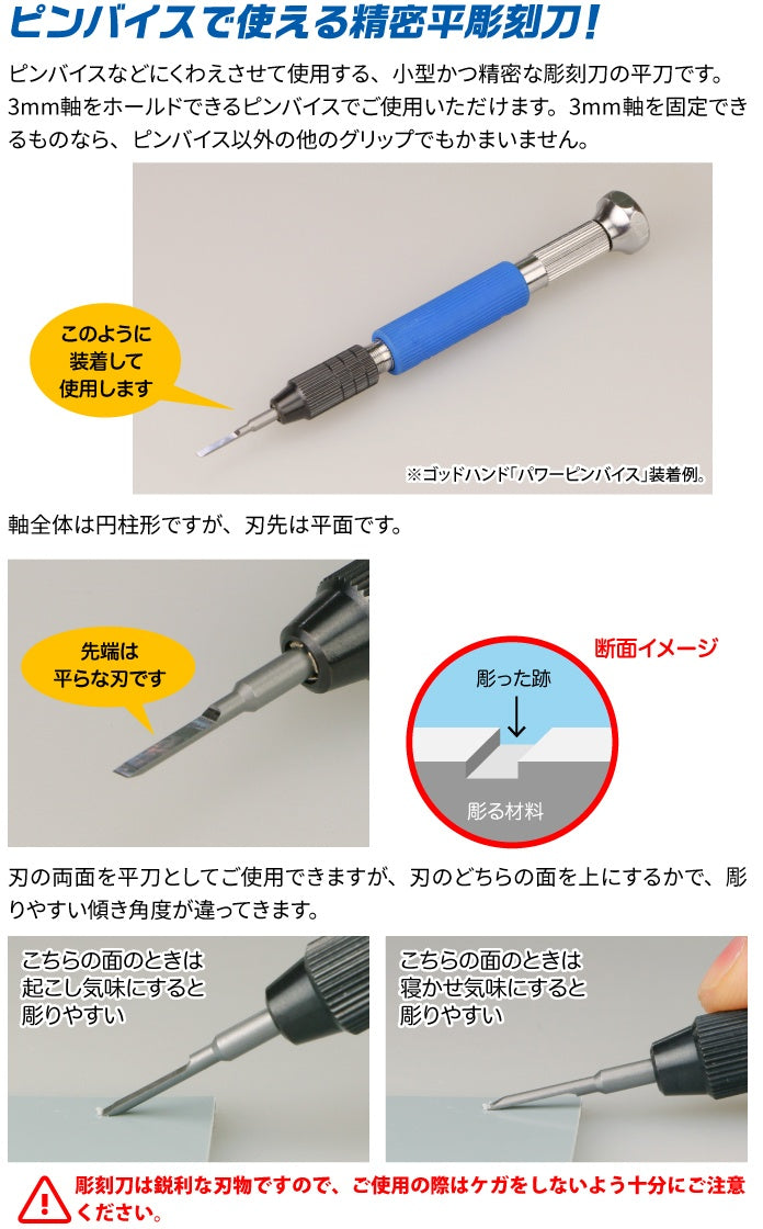 GodHand GodHand - Bit Blade set [Flat Blade]  (Set of 5)(4562349870547)