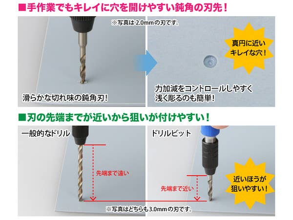 GodHand GodHand - Drill Bit for set of 5 (B) | 4562349870905