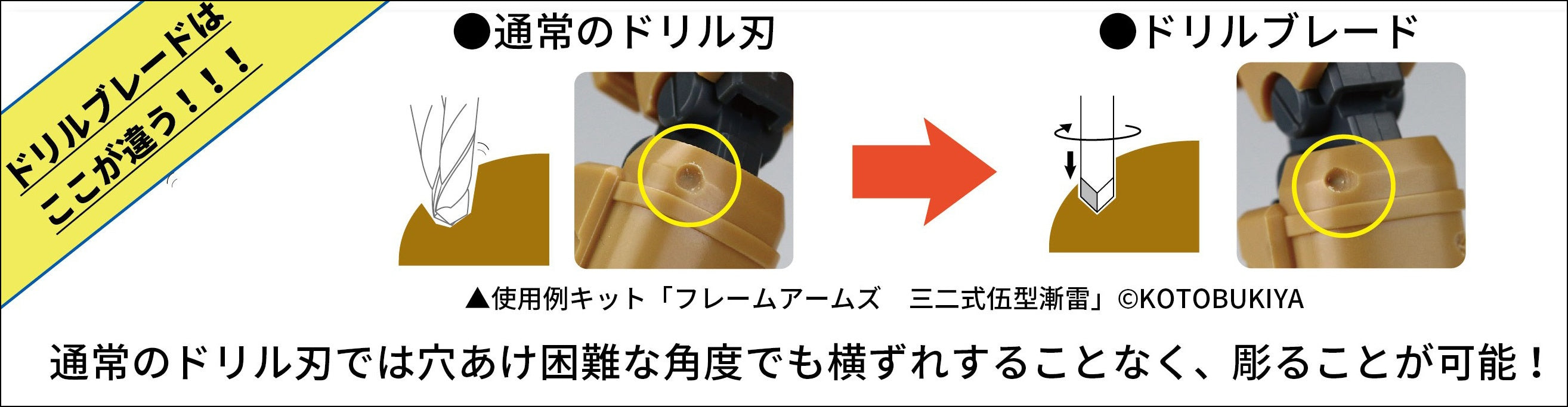 GodHand GodHand - Drill Blade (Chisel Bit Set)(4562349870646)